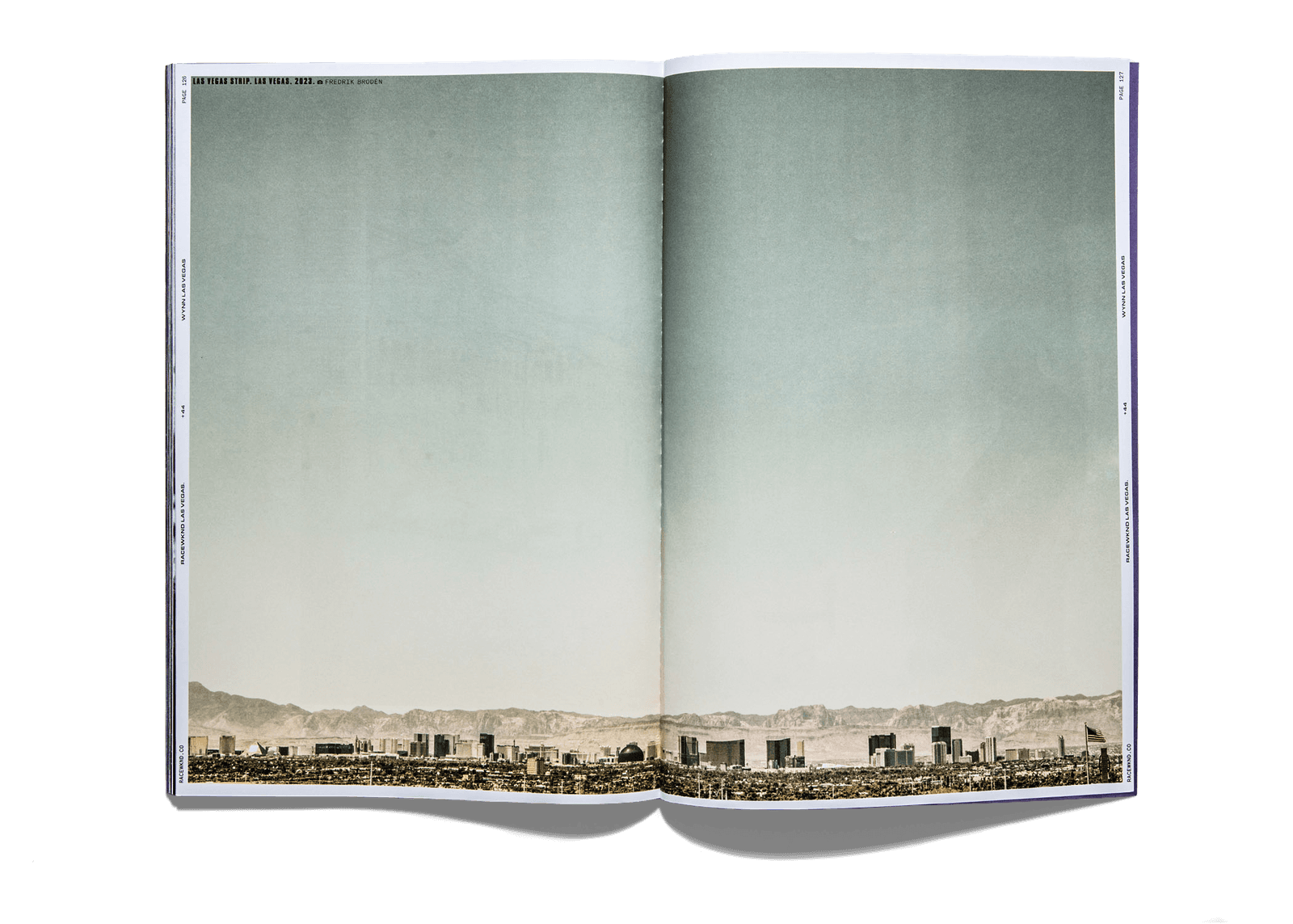 RACEWKND spread — circuit horizon at dusk